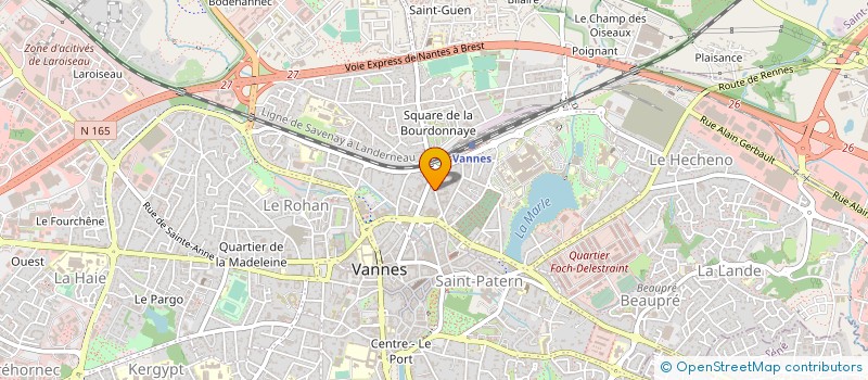 localisation de l'entreprise MONSIEUR MICHEL JEAN à VANNES