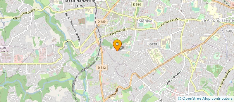 localisation de l'entreprise MONSIEUR MICHEL JEAN YVES BLANC  LYON