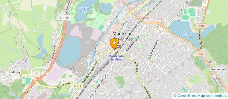 localisation de l'entreprise MONSIEUR MICHEL JEANDET à MONTCEAU-LES-MINES