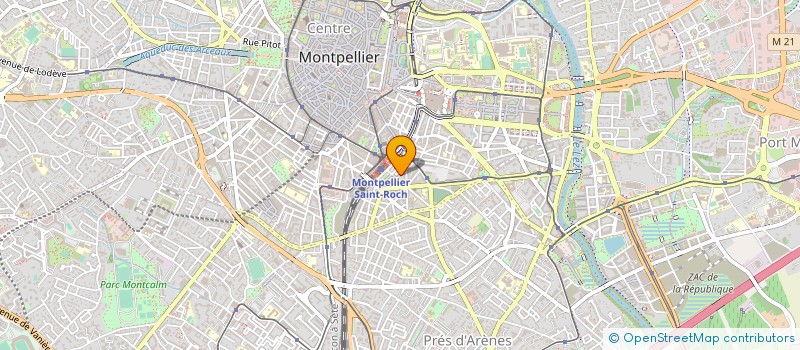 localisation de l'entreprise MONSIEUR MICHEL JEANJEAN à MONTPELLIER