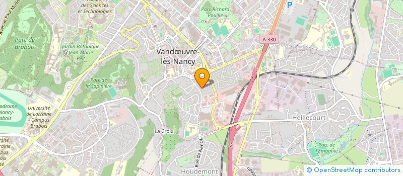 localisation de l'entreprise MONSIEUR MICHEL JEANNOT  VANDUVRE-LES-NANCY