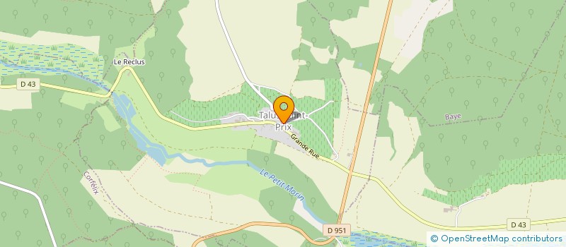 localisation de l'entreprise MONSIEUR MICHEL JEAUNAUX  TALUS-SAINT-PRIX