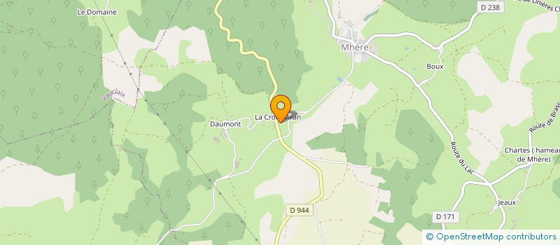 localisation de l'entreprise MONSIEUR MICHEL JHEAN  MHERE