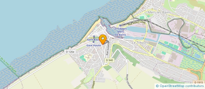 localisation de l'entreprise MONSIEUR MICHEL JOIGNANT  LE TREPORT