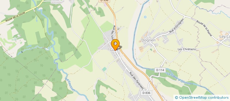 localisation de l'entreprise MONSIEUR MICHEL JOLY à TABAILLE-USQUAIN