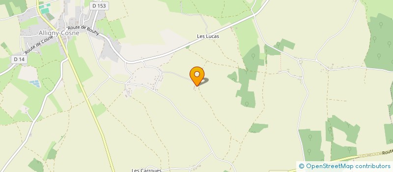 localisation de l'entreprise MONSIEUR MICHEL JONDEAU à ALLIGNY-COSNE