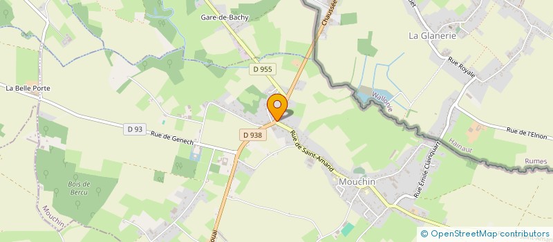 localisation de l'entreprise MONSIEUR MICHEL JOOSSEN  MOUCHIN