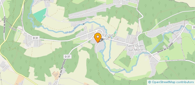 localisation de l'entreprise MONSIEUR MICHEL JORAND  ORLY-SUR-MORIN