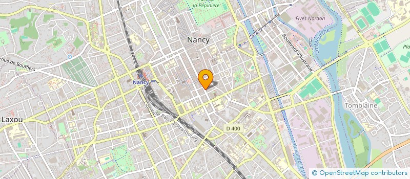 localisation de l'entreprise MONSIEUR MICHEL JOSEPH  NANCY
