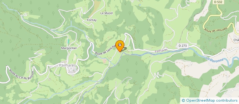 localisation de l'entreprise MONSIEUR MICHEL JOSEPH MARCEL FARRE  PAILHARES