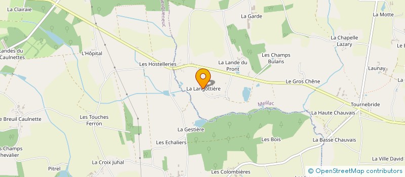 localisation de l'entreprise MONSIEUR MICHEL JOSSE  MEILLAC