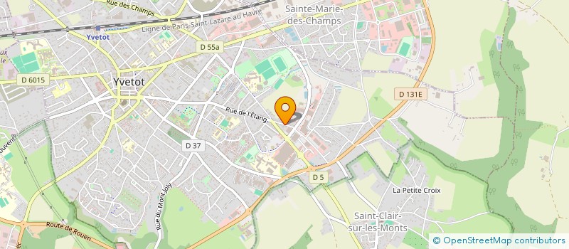 localisation de l'entreprise MONSIEUR MICHEL JOUEN  YVETOT