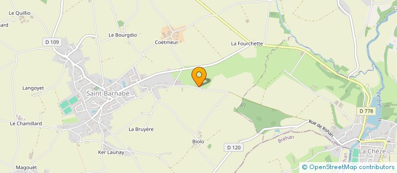 localisation de l'entreprise MONSIEUR MICHEL JOUEO  SAINT-BARNABE