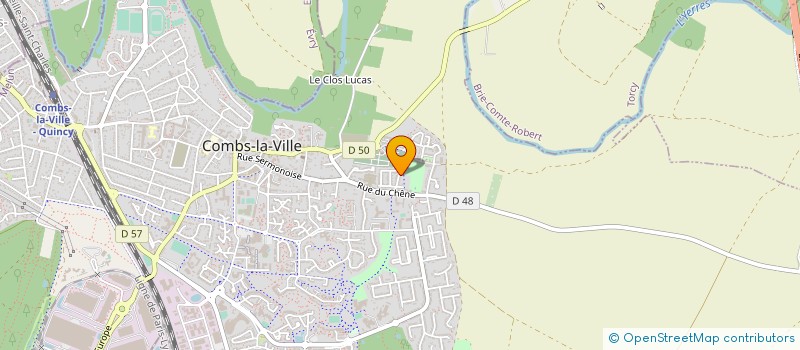 localisation de l'entreprise MONSIEUR MICHEL JOUSSELIN  COMBS-LA-VILLE