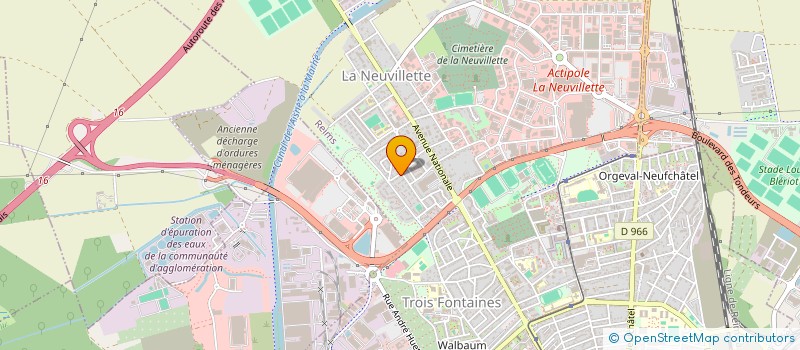 localisation de l'entreprise MONSIEUR MICHEL JOUVENAUX  REIMS