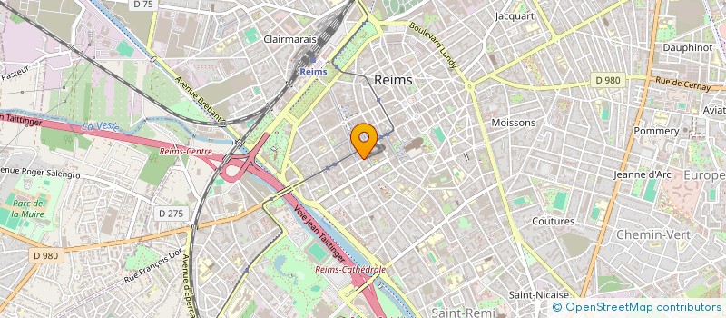 localisation de l'entreprise MONSIEUR MICHEL JOVANOVIC  REIMS