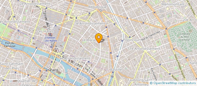 localisation de l'entreprise MONSIEUR MICHEL JUDAS à PARIS