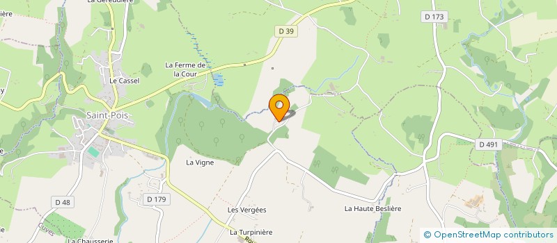 localisation de l'entreprise MONSIEUR MICHEL JUHEL à SAINT-POIS