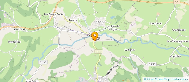 localisation de l'entreprise MONSIEUR MICHEL JUILLARD à SAIGNES