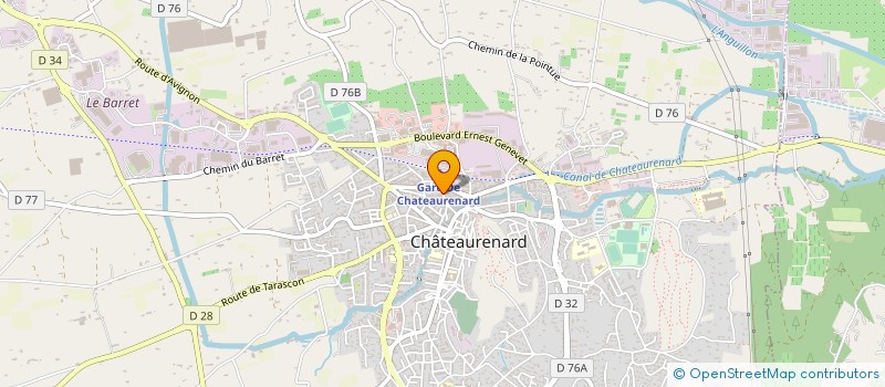 localisation de l'entreprise MONSIEUR MICHEL JULIEN à CHATEAURENARD