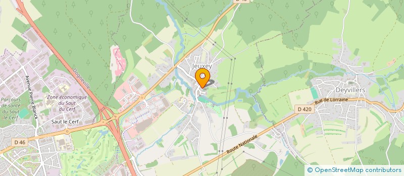 localisation de l'entreprise MONSIEUR MICHEL JULIEN  VAUDEVILLE