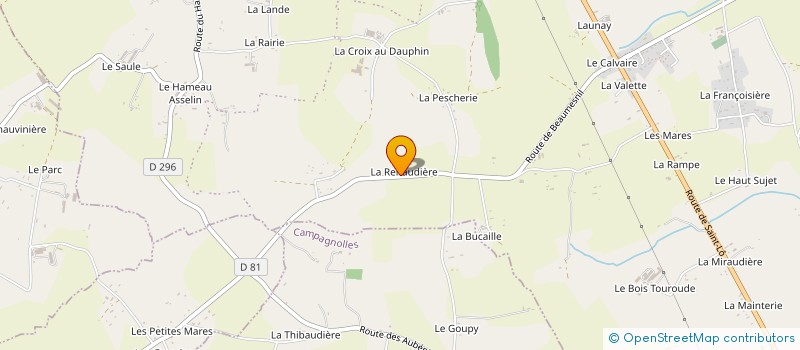 localisation de l'entreprise MONSIEUR MICHEL JULIENNE  SOULEUVRE EN BOCAGE