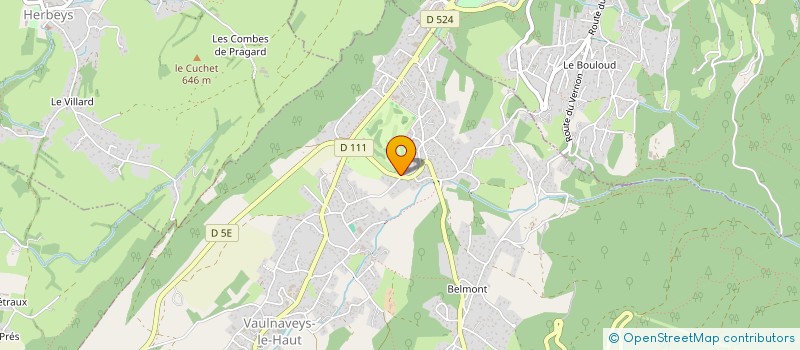 localisation de l'entreprise MONSIEUR MICHEL JULLIEN à VAULNAVEYS-LE-HAUT