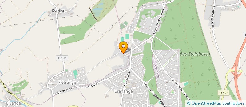 localisation de l'entreprise MONSIEUR MICHEL KALINOWSKI  FLETRANGE