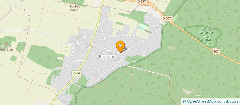 localisation de l'entreprise MONSIEUR MICHEL KARAMPOURNIS  BARBIZON