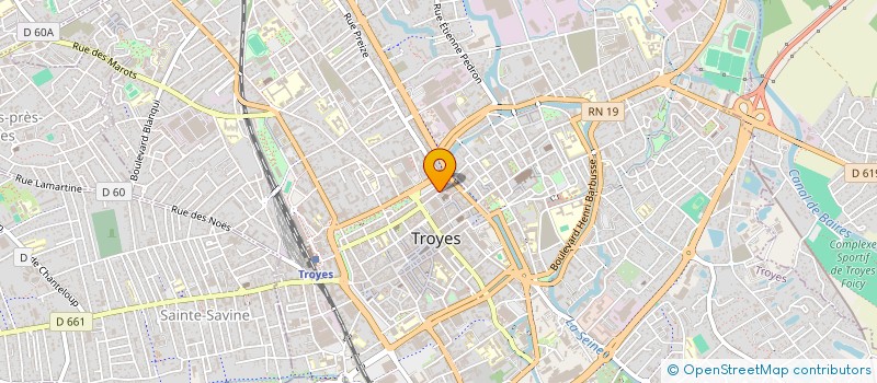 localisation de l'entreprise MONSIEUR MICHEL KARL à TROYES