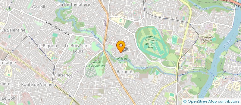 localisation de l'entreprise MONSIEUR MICHEL KEREBEL à NANTES