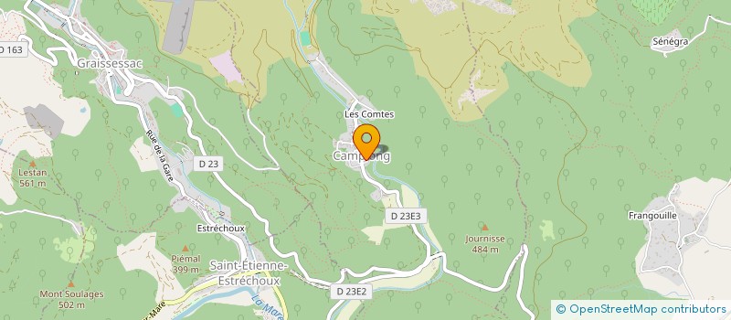 localisation de l'entreprise MONSIEUR MICHEL KHATER  CAMPLONG