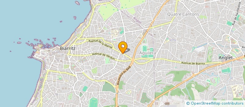 localisation de l'entreprise MONSIEUR MICHEL KINDTS à BIARRITZ