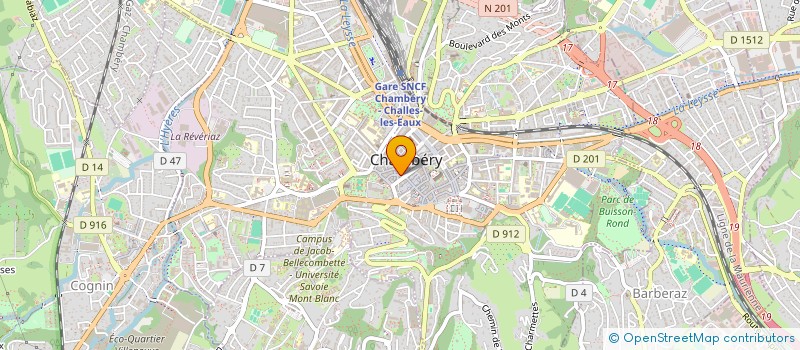 localisation de l'entreprise MONSIEUR MICHEL KISADI  CHAMBERY