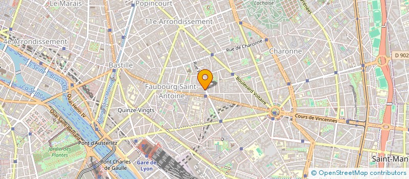 localisation de l'entreprise MONSIEUR MICHEL KLARFELD  PARIS