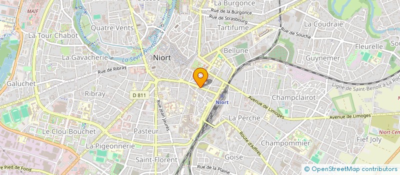 localisation de l'entreprise MONSIEUR MICHEL KLEIN à NIORT