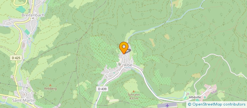 localisation de l'entreprise MONSIEUR MICHEL KLEIN  ALBE