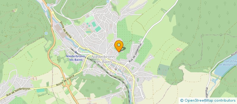 localisation de l'entreprise MONSIEUR MICHEL KLEPPER  NIEDERBRONN-LES-BAINS