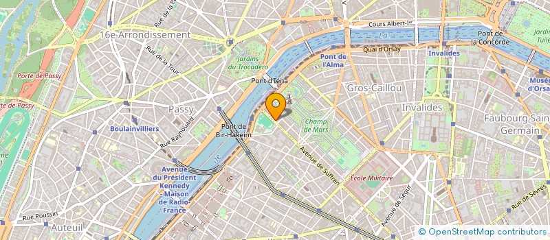 localisation de l'entreprise MONSIEUR MICHEL KLOPFER  PARIS