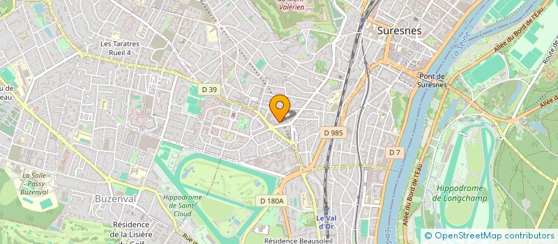 localisation de l'entreprise MONSIEUR MICHEL KNYF à SURESNES