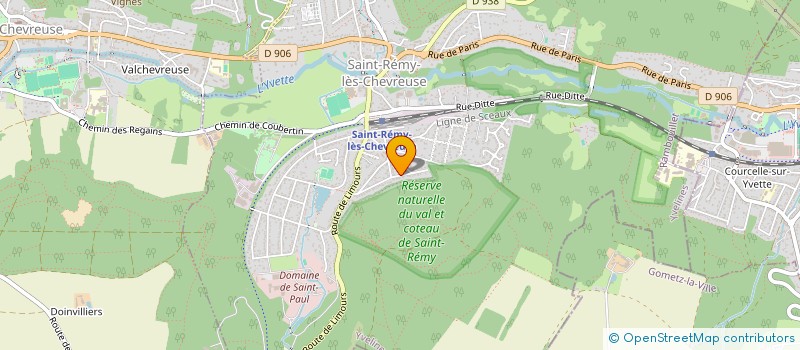 localisation de l'entreprise MONSIEUR MICHEL KOECHLIN  SAINT-REMY-LES-CHEVREUSE