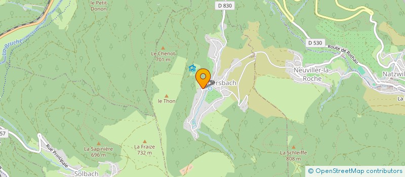 localisation de l'entreprise MONSIEUR MICHEL KOENIGUER  WILDERSBACH