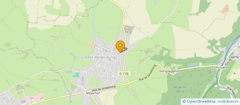 localisation de l'entreprise MONSIEUR MICHEL KOFLER  PETIT-REDERCHING