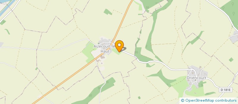 localisation de l'entreprise MONSIEUR MICHEL KOMAN  AIZECOURT-LE-HAUT