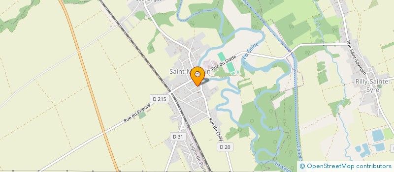 localisation de l'entreprise MONSIEUR MICHEL KOMUDA  SAINT-MESMIN