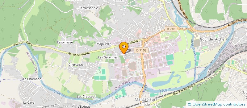 localisation de l'entreprise MONSIEUR MICHEL KOOB à CHANCELADE