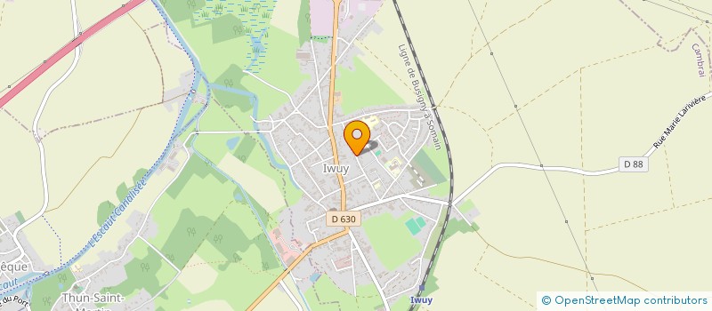 localisation de l'entreprise MONSIEUR MICHEL KORCSEK  IWUY