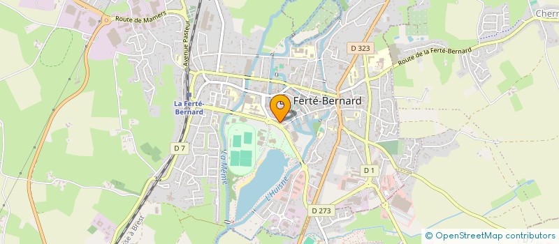 localisation de l'entreprise MONSIEUR MICHEL KOSTIC à LA FERTE-BERNARD