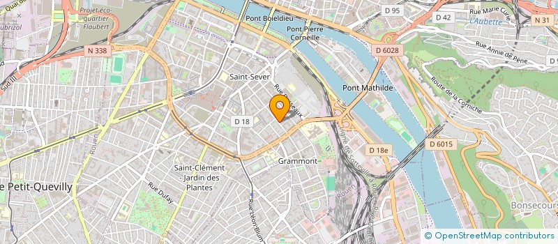 localisation de l'entreprise MONSIEUR MICHEL KOUAM  ROUEN