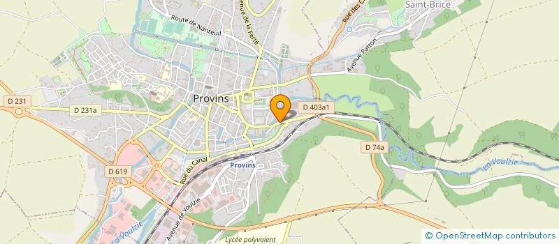 localisation de l'entreprise MONSIEUR MICHEL KREIT à PROVINS